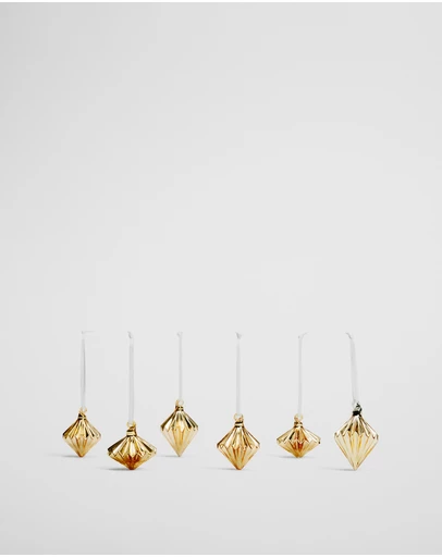 Country Road - Orion Glass Bauble Set Of 6
