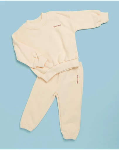 Tiny Trove - Woodie 3D Logo Tracksuit - Babies-Kids
