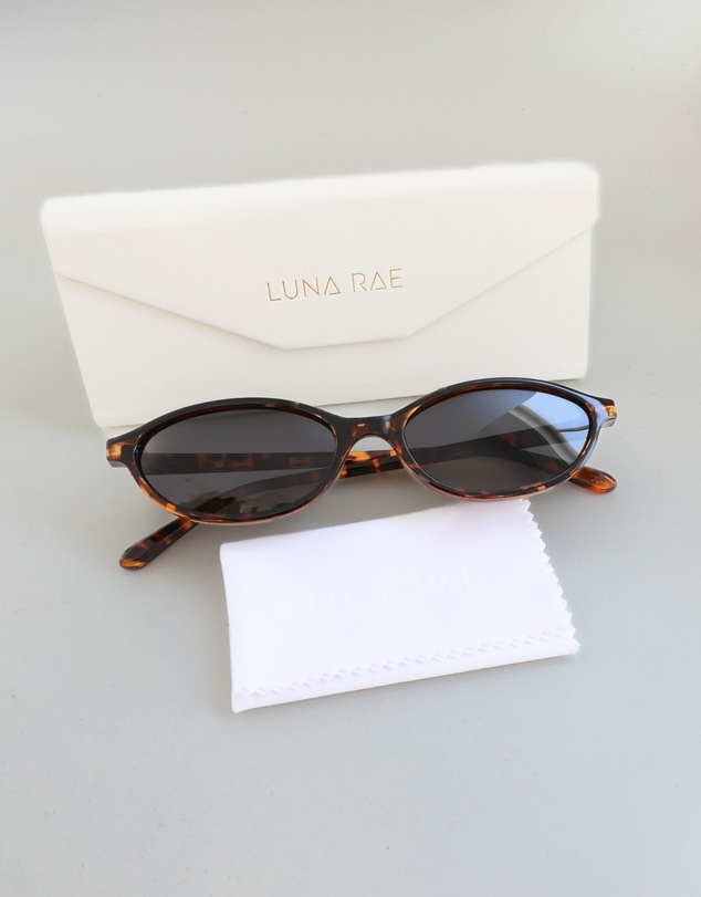 Luna Rae - Black - Soho Slims Sunglasses