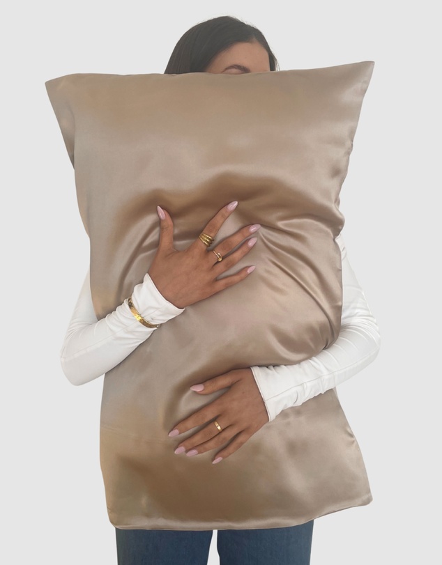 SILK MAGNOLIA - Pure Silk Pillowcase