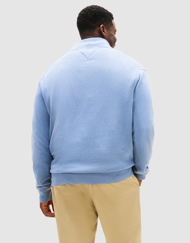 Tommy Hilfiger - Big & Tall Cashmere Half-Zip Jumper