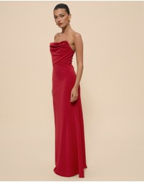 CHANCERY - Jada Strapless Corset Maxi Dress