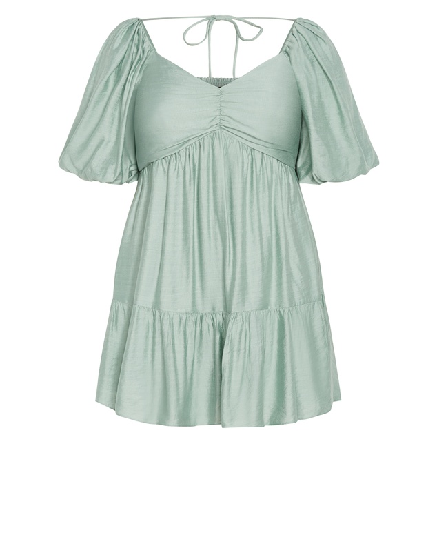 City Chic - Mindy Babydoll Mini Dress
