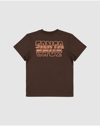 Santa Cruz - Multi Cruz Stack Centre Tee - Teens