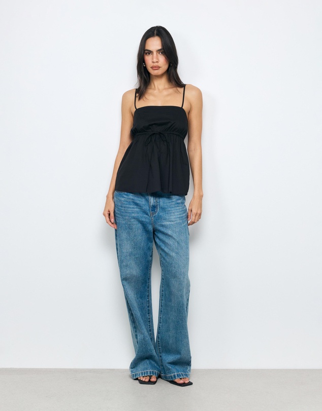AERE - Darcy Square Neck Cami Top