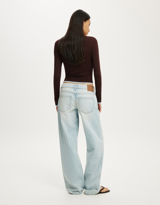 Cotton On - Low Rise Straight Jean