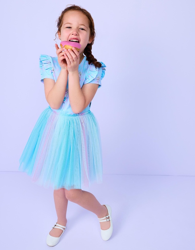 Rock Your Kid - Frozen Rainbow Dress - ICONIC EXCLUSIVE - Kids