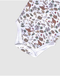 B Free Intimate Apparel - 100% Organic Short Sleeve Bodysuit - Baby & Toddler