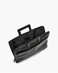 Aquila - Montoro Compact Black Briefcase
