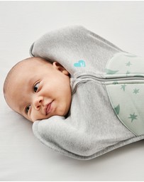 Love to Dream - Swaddle Up 3.5 TOG Quilted Stretch Cotton Moonlight in Olive