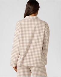 Lorna Jane - Flannel Lounge Shirt