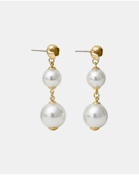Kate Spade - Golden Bloom Linear Earrings