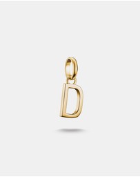 THOMAS SABO - THOMAS SABO Connect Charm letter D Gold