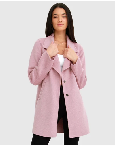 Belle & Bloom - Ex-Boyfriend Wool Blend Coat