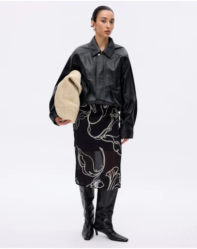 Minima Esenciales - Zaria Midi Skirt