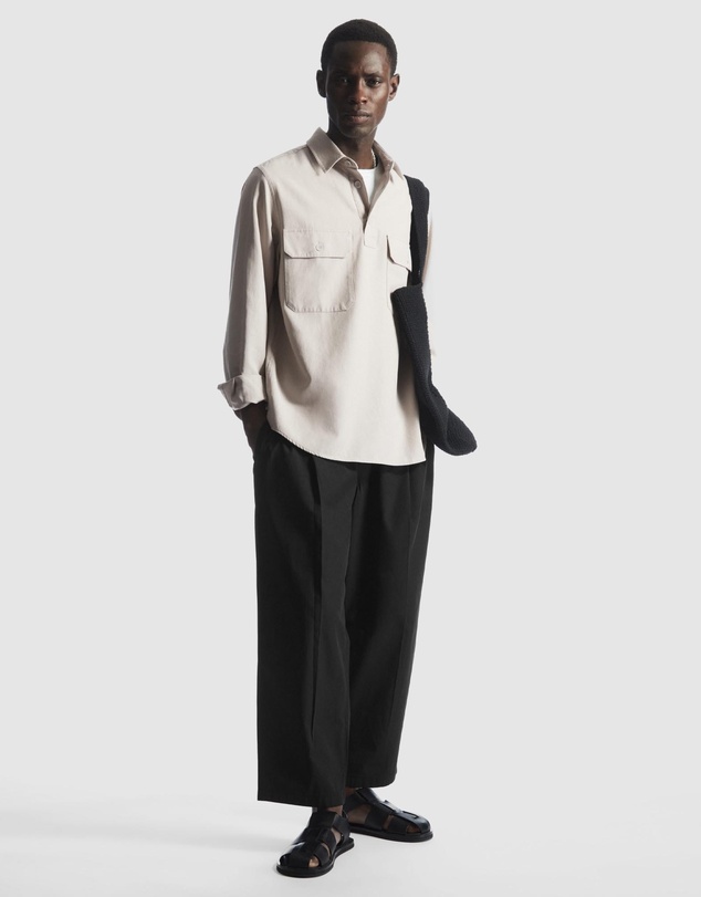 COS - Wide-Leg Elasticated Pants