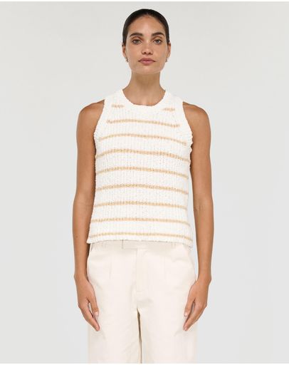 White & Beige