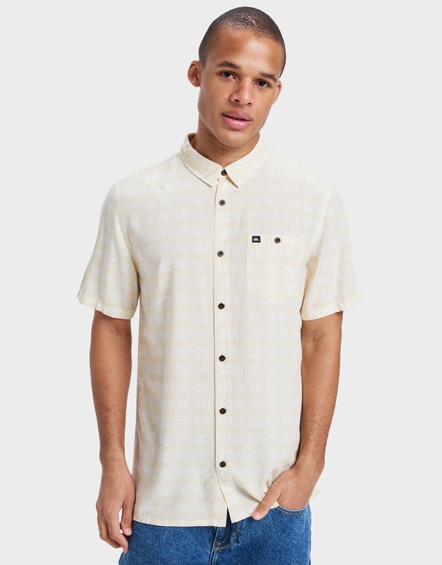 Quiksilver - Mens Safe Paradise Short Sleeve Shirt