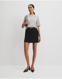 Country Road - Organically Grown Cotton Blend Cashmere Blend T-shirt