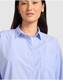Seafolly - Wear Now Stripe Oversized Shirt
