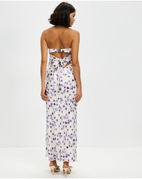 Third Form - Blue Bell Bias Strapless Dress