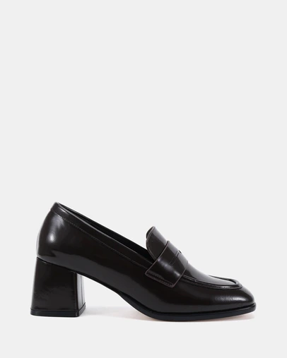 Wittner - Kylie Low Heels Espresso Leather