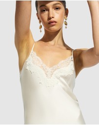 GINIA - Silk Lace Slip