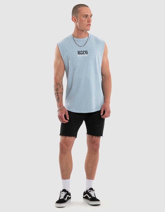 Kiss Chacey - Traditional Dual Curved Muscle Tee