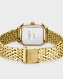 Cluse - Gracieuse Petite Gold Link & White Epoxy Bracelet Gift Set