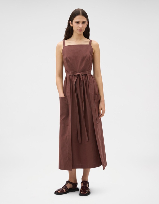 Cotton Apron Dress by Oroton Online | THE ICONIC