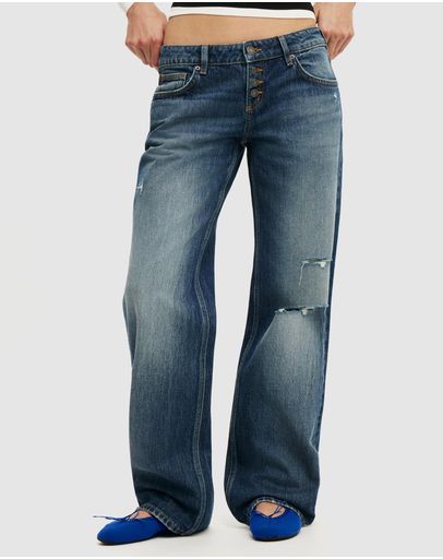 Grazed Blue Ripped