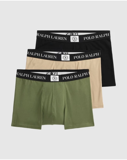 Polo Ralph Lauren - 3-Pack Classic Stretch Cotton Trunks