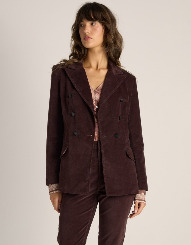 Fate + Becker - Rhea Velvet Blazer