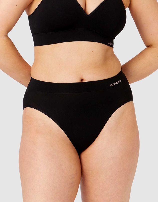 Ambra - 2 Pack Bondi Bare Hi Cut Brief