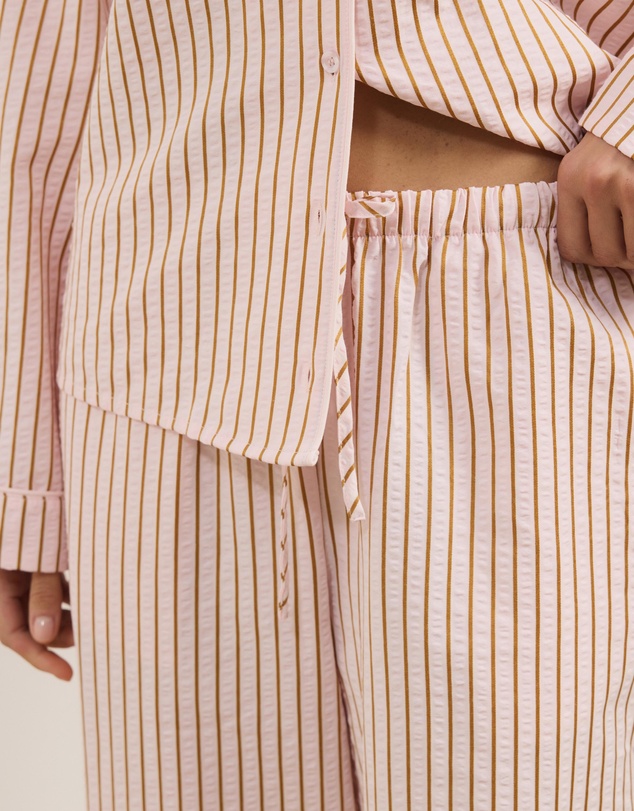 Atmos&Here - Esme Stripe Long Sleeve Pyjama Set