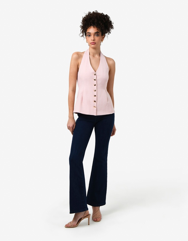 Forcast - Lola Halter Neck Peplum Vest