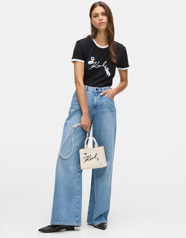Karl Lagerfeld - Ikon Signature Choupette T-Shirt