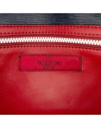 Pre-Loved by Azura Reborn - Pre-Loved Quilted Lambskin Free Rockstud Spike Wallet On Chain