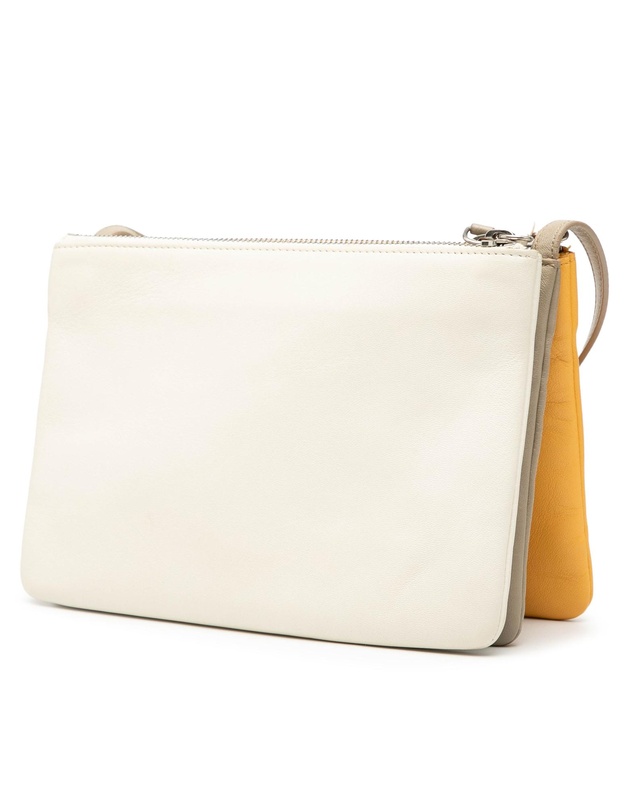 Pre-Loved by Azura Reborn - Pre-Loved Large Tricolor Lambskin Trio Crossbody