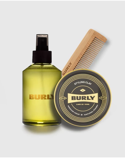 BURLY - Sea Salt Spray + Clay