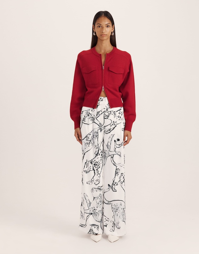 SABA - Amaya Boiled Wool Bomber