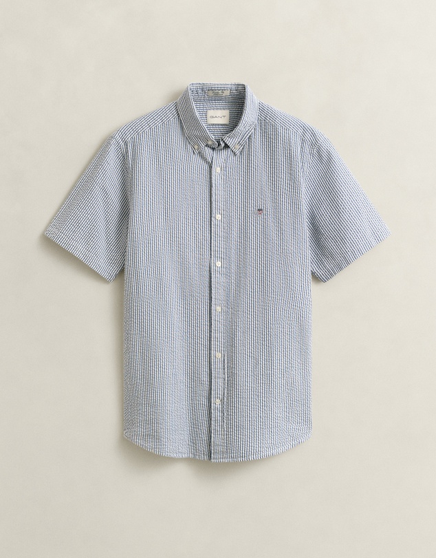 Gant - Seersucker Stripe Short Sleeve Shirt