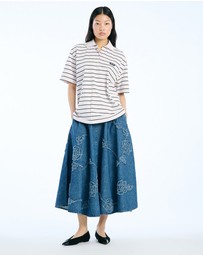ROTATE - Jersey Polo Shirt