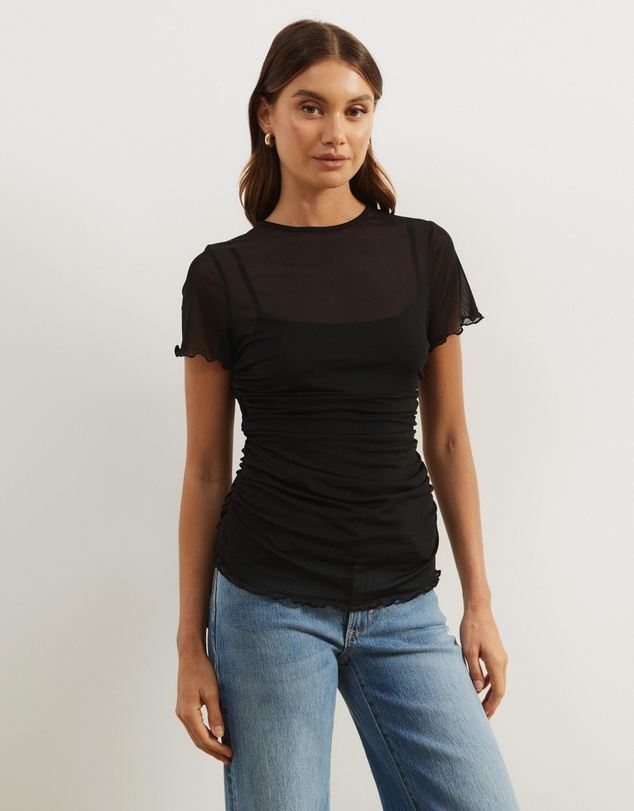 Atmos&Here - Elsie Mesh Top