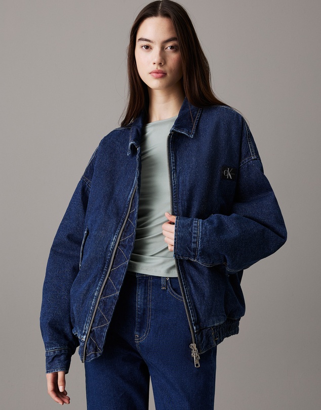 Calvin Klein Jeans - Denim Bomber Jacket