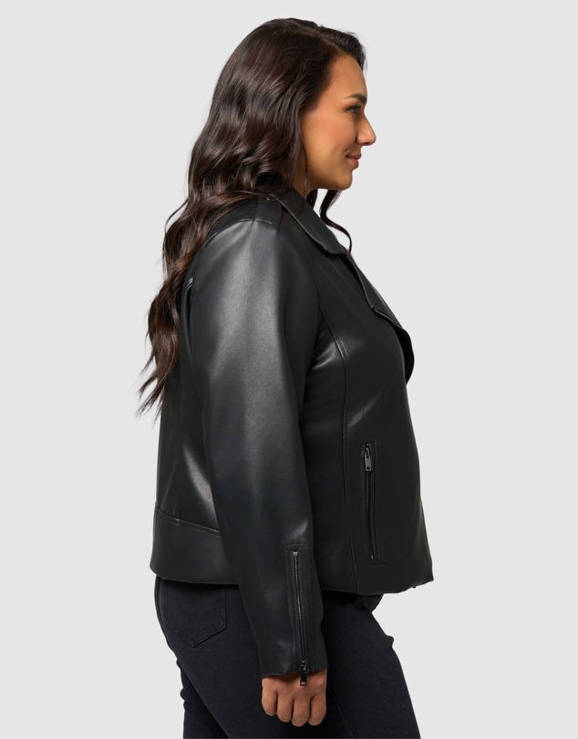 Indigo Tonic - Cori Biker Jacket