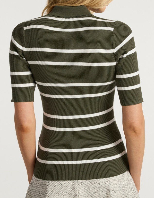 Marcs - Leila Stripe Knit Polo