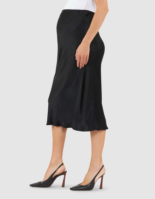 Ripe Maternity - Crystal Satin Skirt