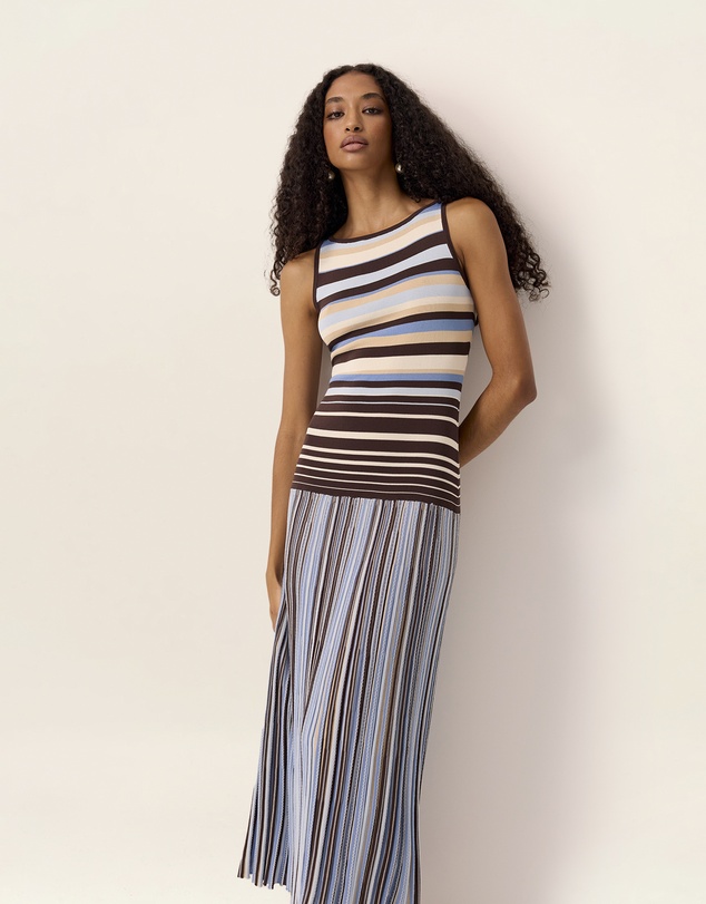 MOS The Label - Selva Knit Midi Dress