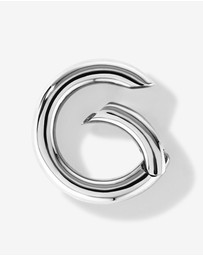 Michael Hill - Polished Circle Pendant Connector in Sterling Silver